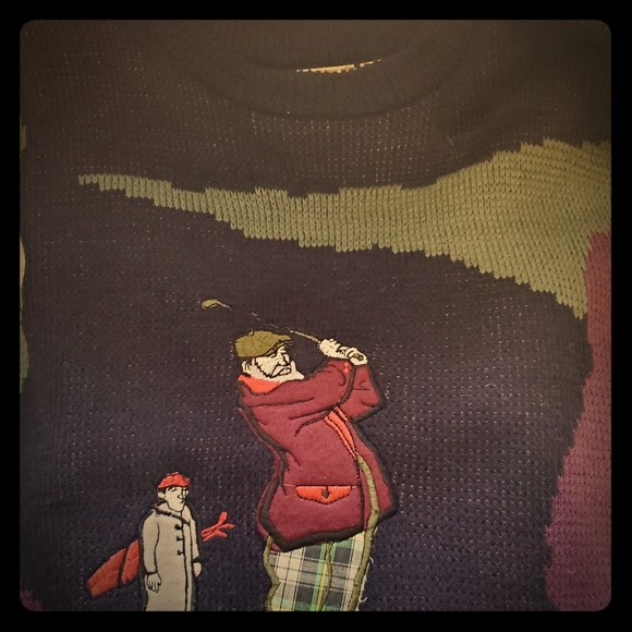 Ash Creek Other - Vintage Ash Creek Golf Sweater